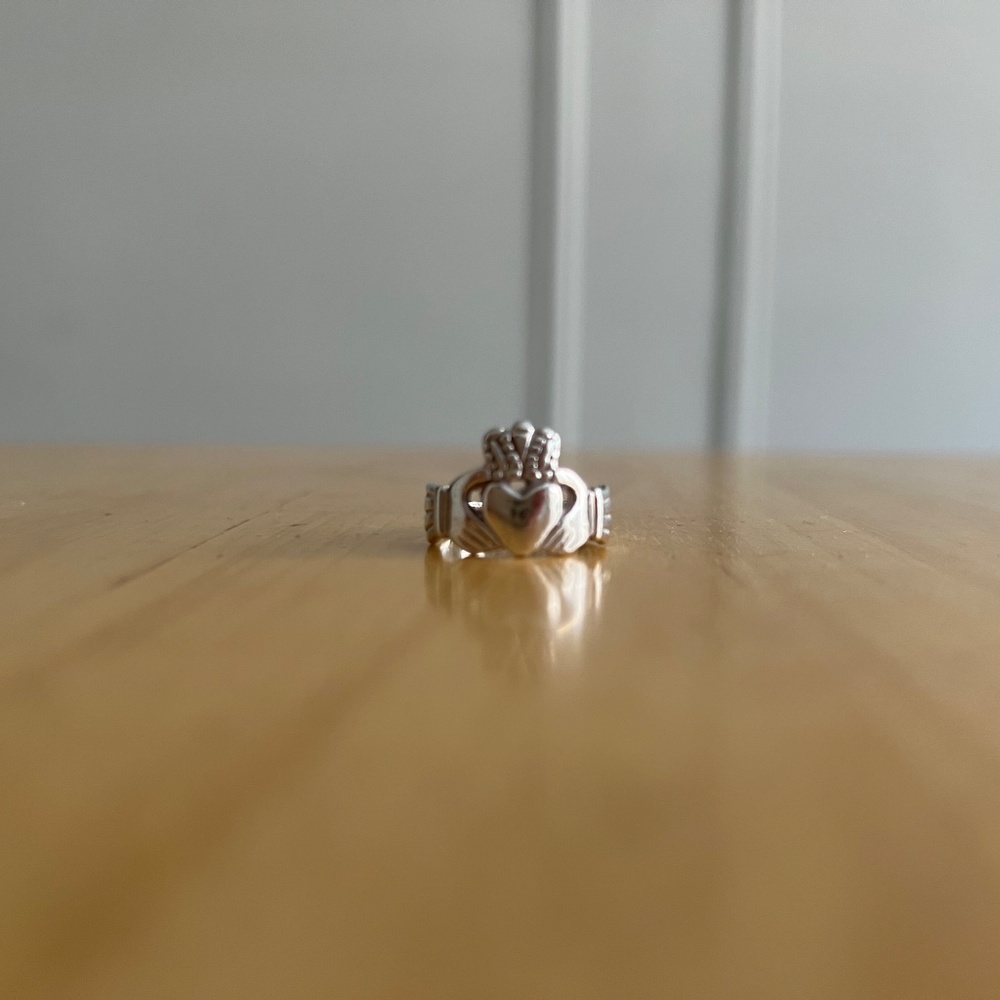 Sterling Silver Claddagh Ring | US Size 5